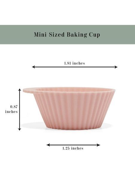 Moldes de Silicona Reutilizables La Cocina de Silicona 24 Pzs