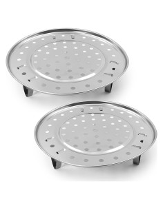 Rejilla de vapor Nufiwra 21.5 cm acero inoxidable 2 piezas
