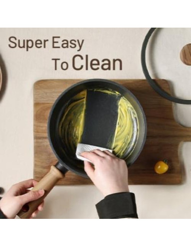 Cacerola Antiadherente CAROTE 2.0QT y 2.5QT con Tapa