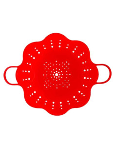 Cesta de Vapor Silicona Invisioncorp 28 cm Antiadherente