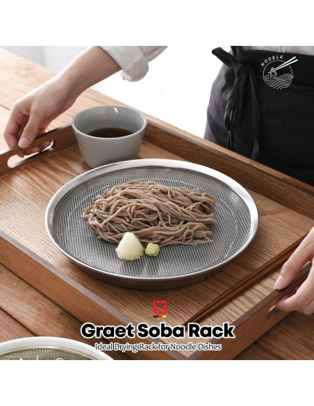 Juego de bandejas de malla WAGENSTEIGER 19 cm acero inoxidable