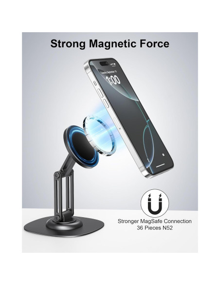 Soporte Magnético para Teléfono NINEFATICS Ajustable 360