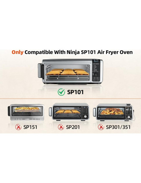 Accesorios Freidora de Aire Ninja Foodi SP101 - 4 Piezas