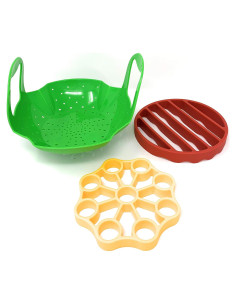 Juego de Accesorios para Olla a Presión Silicona 3 Piezas