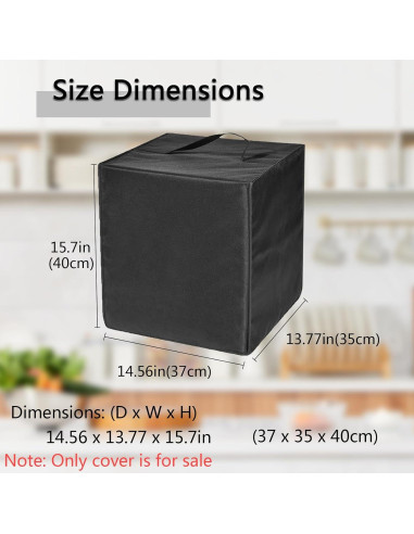 Funda Protectora para Freidora de Aire CouldyCasi 40x35cm