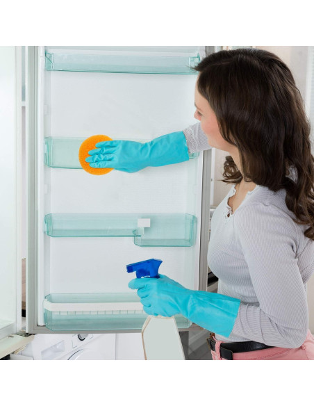 Esponjas de Plástico Blulu para Platos 15 Piezas Arcoíris