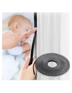 Sellador de Puerta Autoadhesivo Todaylin 10m Gris 0.89cm Ancho