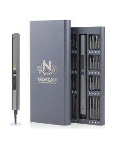 Mini Destornillador Eléctrico Genérico 66 en 1 Recargable con LED