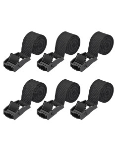 Correas de Amarre Kshineni 6 Pcs 1m x 2.5cm Ajustables