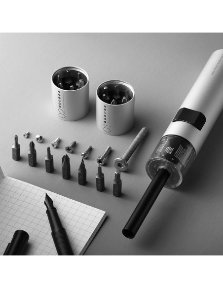 Destornillador eléctrico Wowstick SD con 12 puntas y carga USB