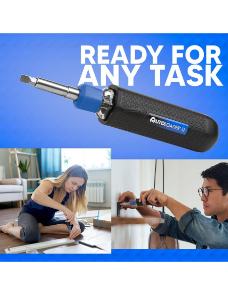 Destornillador 6 en 1 Cargador Automático Ergonómico