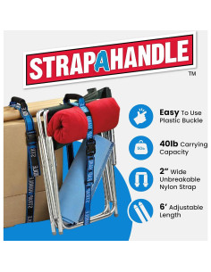 Correa de Transporte Ajustable Correa-A-Mango 182 cm 18 kg 2