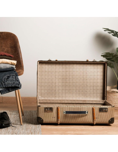 Mangos de Cuero Mabor para Cajones y Equipaje - 2 Pcs Negro