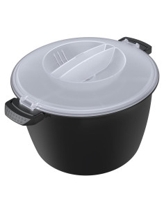 Cocedor de Arroz y Vaporera Microondas ReneeChef 3L Antiderrame