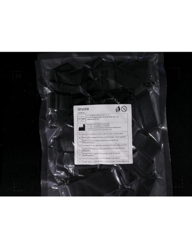 Correa de Equipaje Ajustable Oruola 2 Pcs Negra 55-80cm