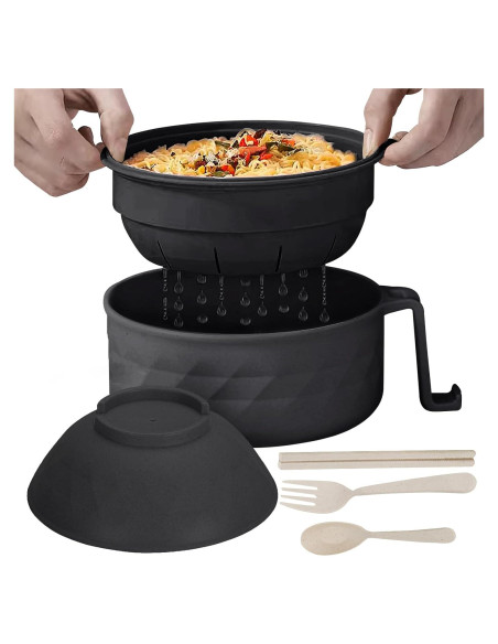 Set de Tazones de Ramen CD HOME 30oz Libre de BPA
