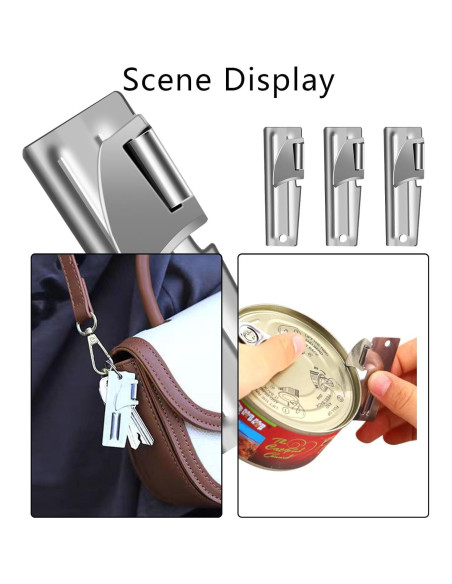 12 Piezas Abrelatas Militar P-51 Abvsdu Acero Inoxidable