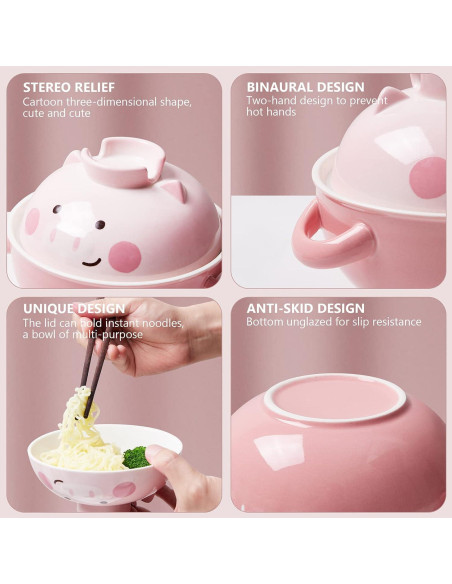 Tazón de Ramen Microondas Thousanday Cerdo 0.91 kg