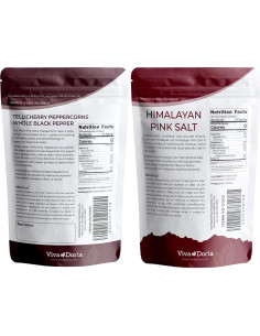 Combo Sal Rosa del Himalaya 0,91 kg + Pimienta Negra 340 g 2