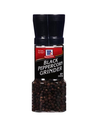 Molino de Pimienta Negra McCormick 70 g Ajustable