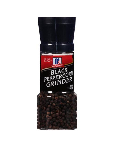 Molino de Pimienta Negra McCormick 70 g Ajustable