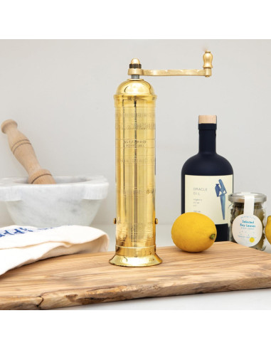 Molino de Pimienta Manual Alexander Home Latón 20 cm