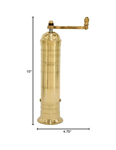 Molino de Pimienta Manual Alexander Home Latón 20 cm