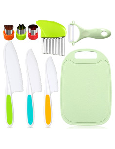 Juego de cuchillos para niños TAORISH 9 piezas seguro