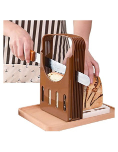 Cortador de Pan Plegable TCOTBE - Guía de Corte Manual