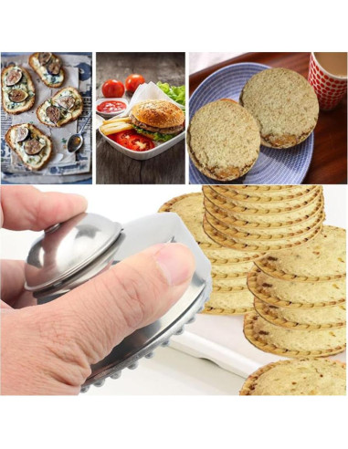 Cortador de Sándwich IRISFLY Acero Inoxidable 9.5cm Redondo