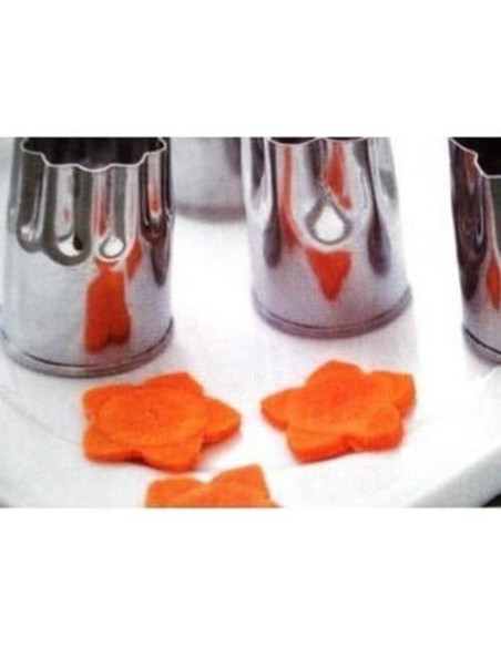 Cortadores de Galletas y Verduras JapanBargain Set 4 Pzs