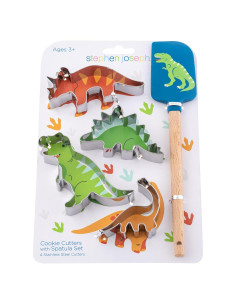 Set de Cocina para Niños Stephen Joseph Dino 5 Piezas