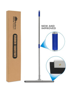 Raspador de Piso MHM con Mango de Acero 139,7 cm y Cuchilla 55,88 cm 2