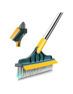 Cepillo de Piso 2 en 1 ARAINY con Mango Largo 130 cm