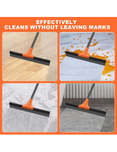 Raspador de Piso JEHONN 45.72 cm con Mango Telescópico 147.83 cm 2