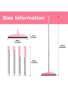 Escoba Mágica Multifuncional XXFLOWER con Mango Ajustable 2