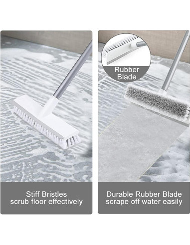 Cepillo de Fregado 2 en 1 SUPERWASH PLUS 137 cm