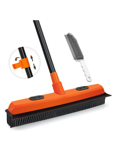 Escoba de goma JEHONN para pelo de mascotas 134 cm