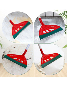 Escoba de Silicona BURFERLY Magic Air Rojo para Suelos 2