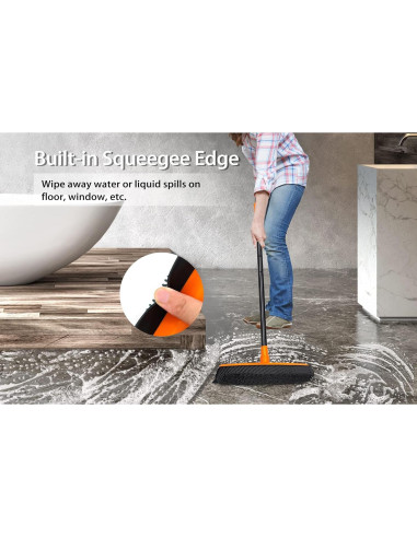 Escoba de goma JEHONN para pelo de mascotas 134 cm