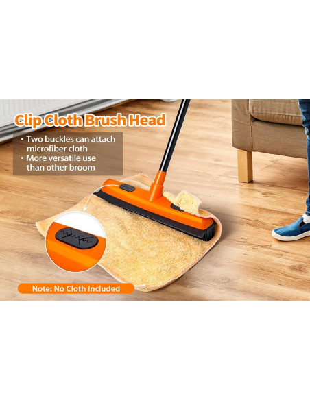 Escoba de goma JEHONN para pelo de mascotas 134 cm