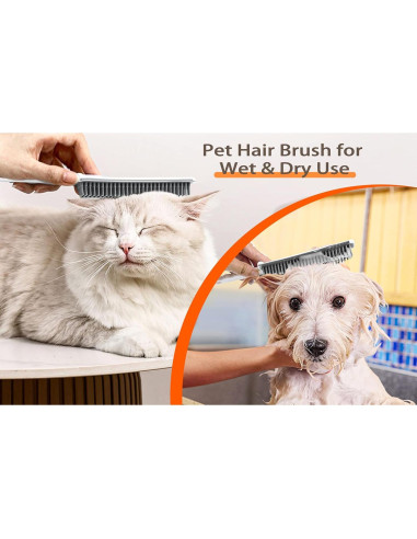 Escoba de goma JEHONN para pelo de mascotas 134 cm