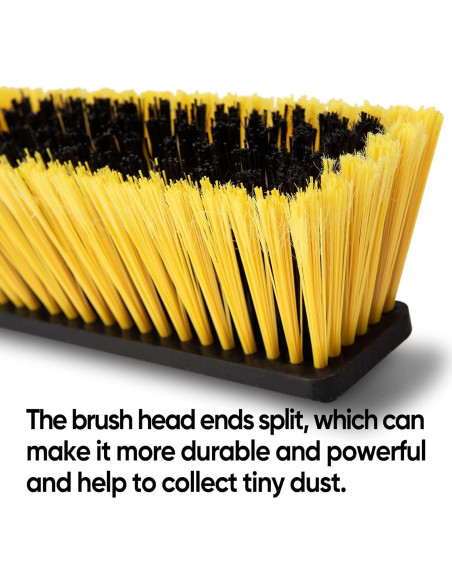 Escoba de Empuje Yocada 45.72 cm Cerdas Rígidas Ajustable