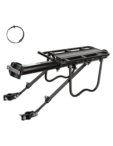 Portaequipajes Trasero ROCKBROS Ajustable 165 lbs Aluminio