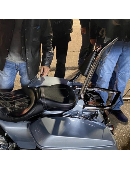 Soporte de Equipaje Desmontable TDZ para Harley 2009-2025