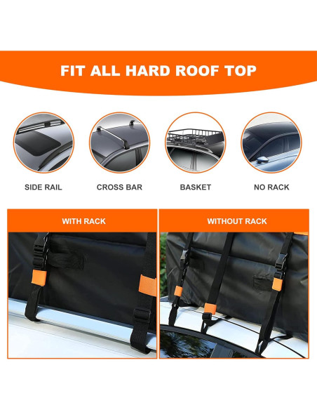 Bolsa de Techo MeeFar 20 Pies Cúbicos Impermeable