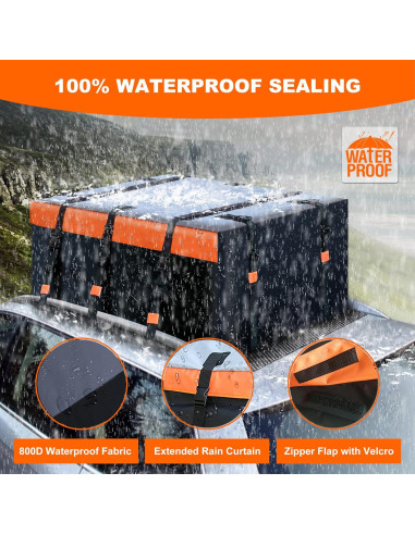 Bolsa de Techo MeeFar 20 Pies Cúbicos Impermeable