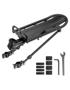 Portaequipajes Trasero Aluminio Outtag 25 kg Ajustable