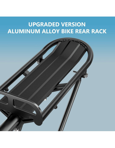 Portaequipajes Trasero Aluminio Outtag 25 kg Ajustable