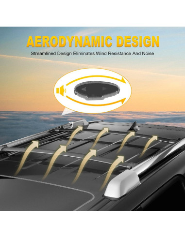 Barras Transversales de Techo OCPTY para Nissan Murano 2015-2021